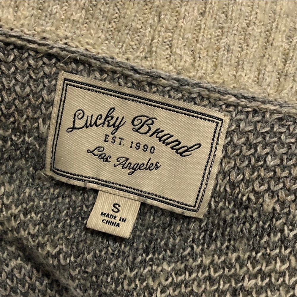 Lucky Brand Open Cardigan - Picture 6 of 10